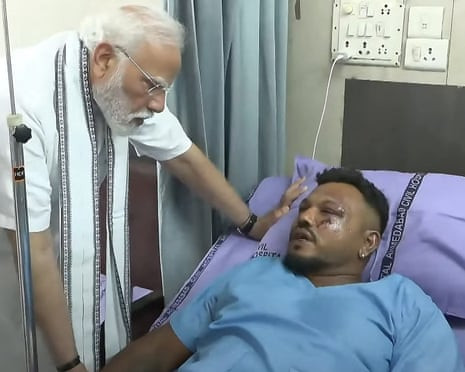 British national survive Indian plane crash